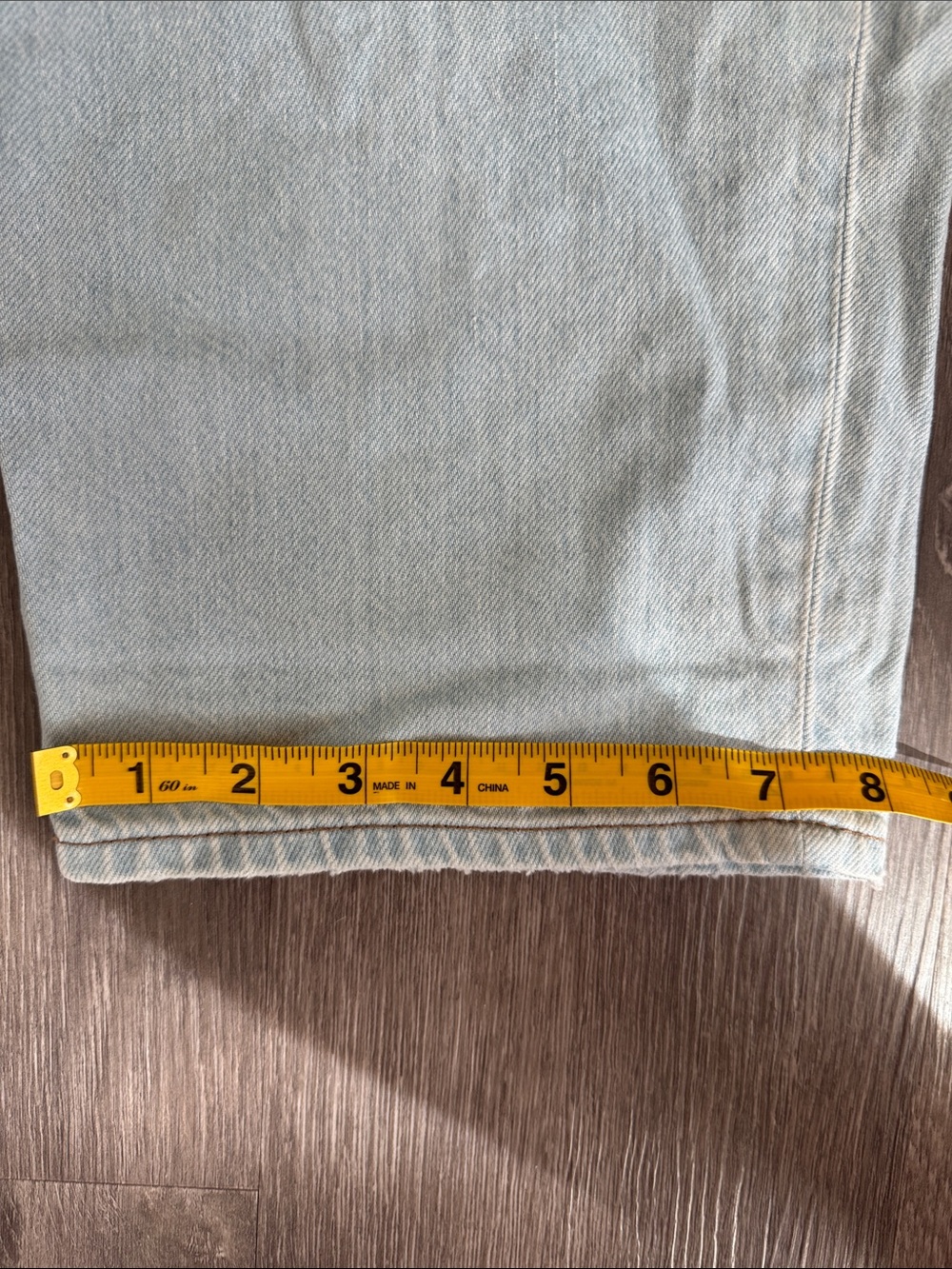 NWT Madewell Slouchy Distressed Boyjean in Light Wash - Picture 8 of 9